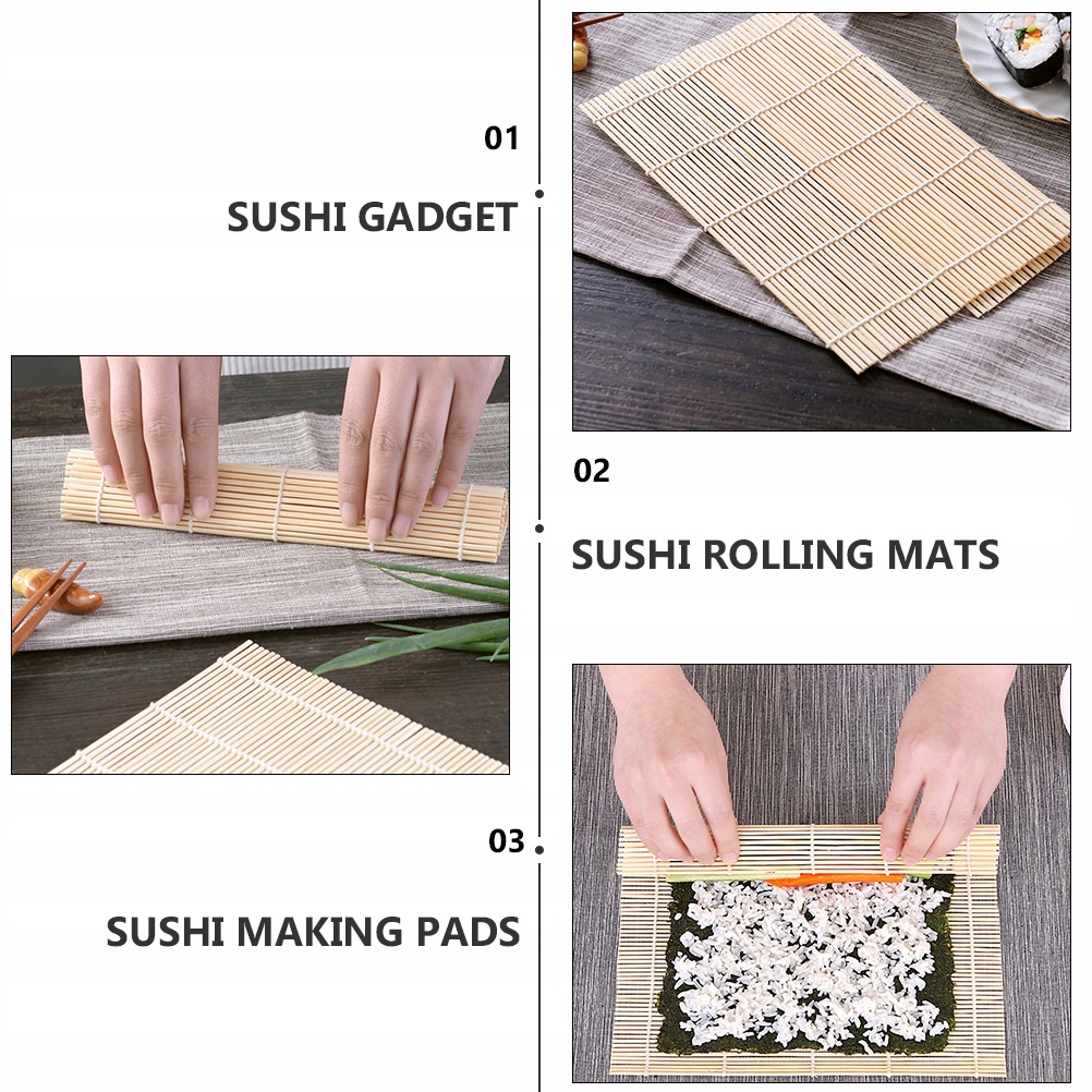 Mata bambusowa do wałka do sushi Marka bez marki