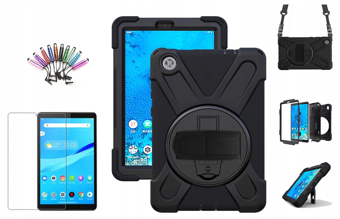 

Etui Lenovo Tab M8 8" 3GEN. TB-8506X 8506F Szkło