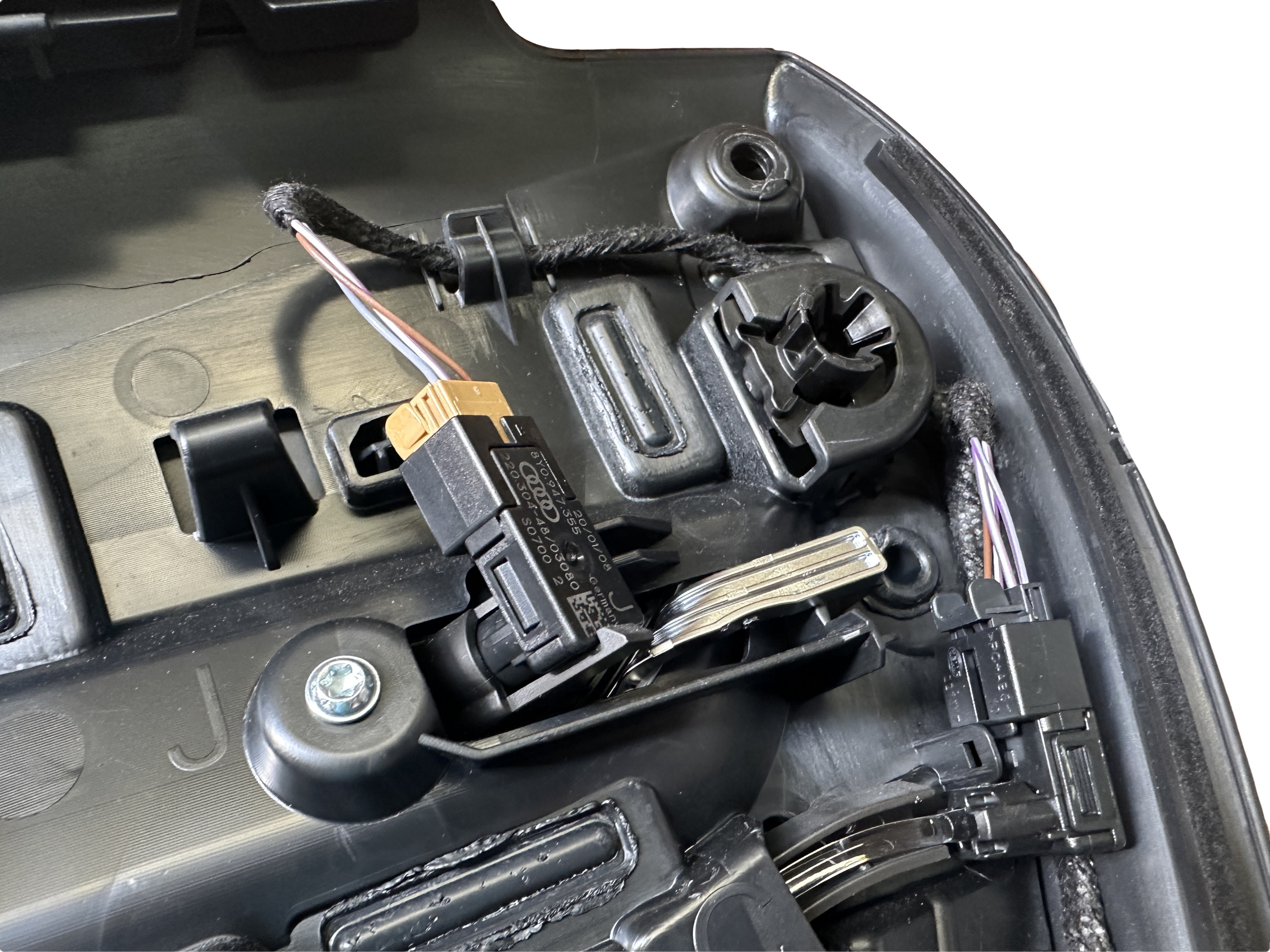 AUDI A3 8Y side door left rear part ALCANTARA