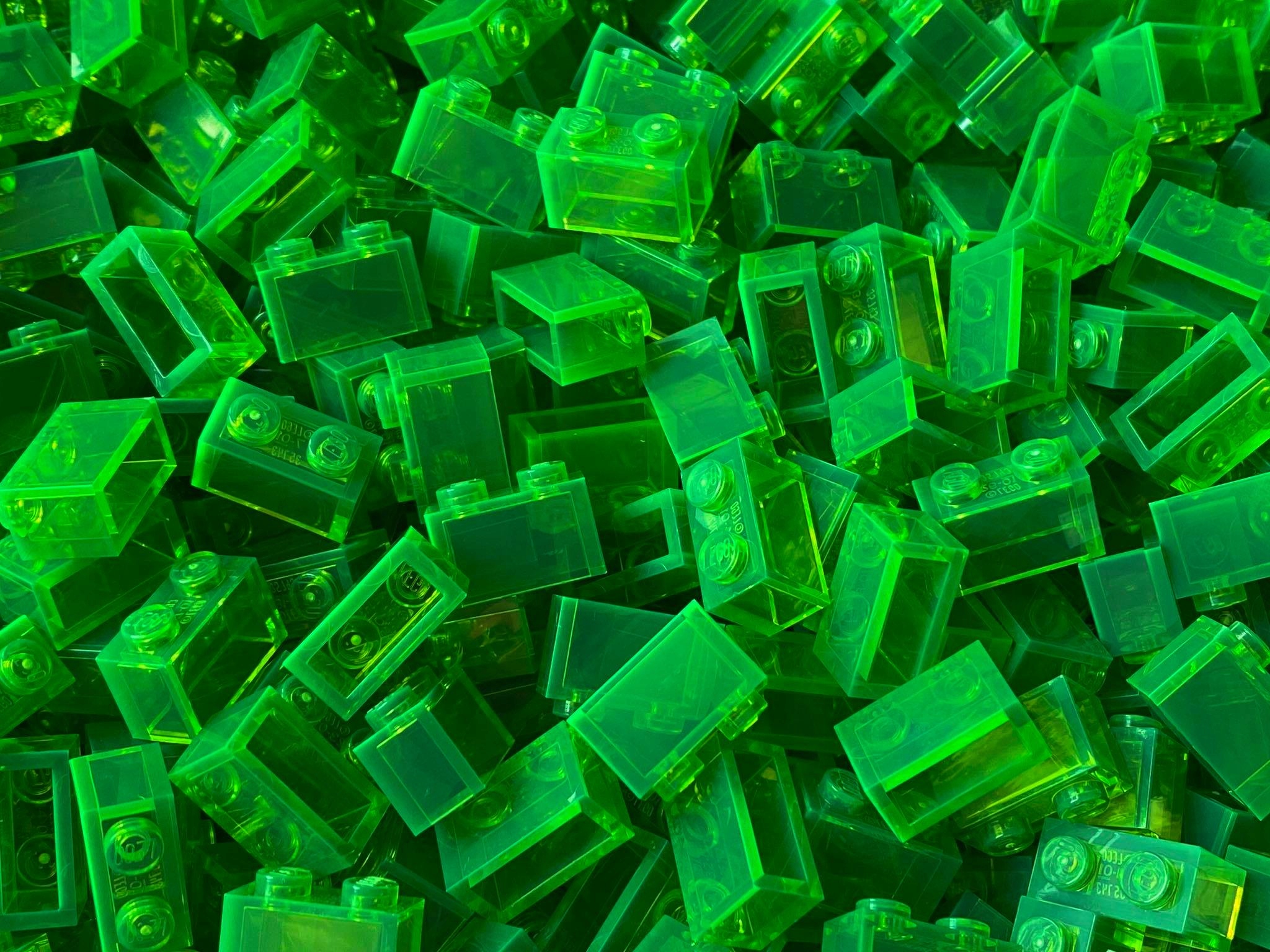 

Lego 35743 brick cegła 1x2 T. Green 20 szt Nowe