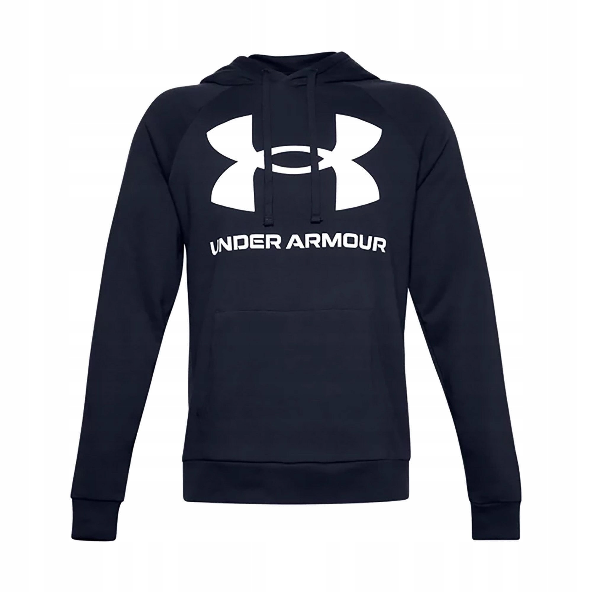 Pánská mikina Under Armour Rival Fleece Big Logo Hd tmavě modrá 1357093 410 L