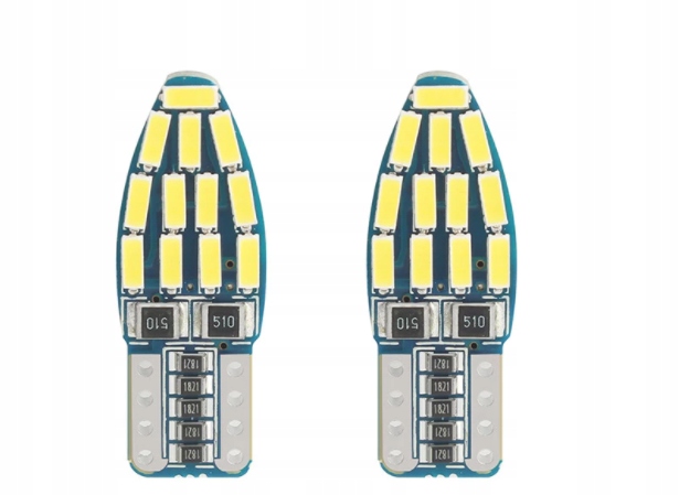 

W5W żarówka T10 Led 24 Smd 4014 Can Bus 300lm