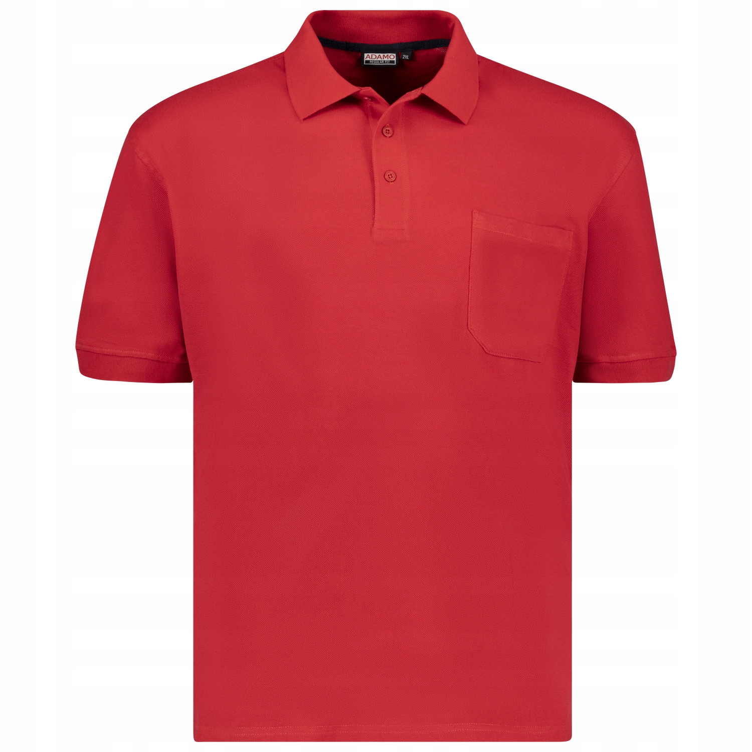 Adamo polokošile pánská 139311 nadměrné velikosti 8XL červená