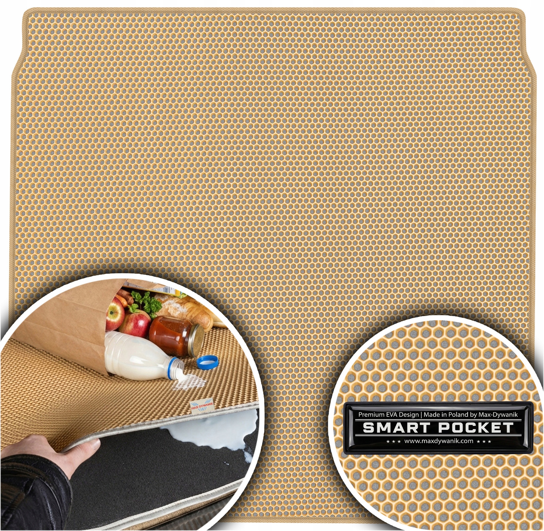 Renault Arkana Suv 2021 Vložka do batožinového priestoru Eva Smart Pocket Bežová