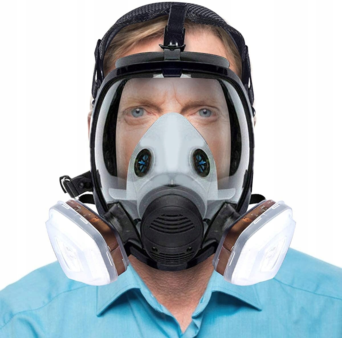 MASKA OCHRONNA LAKIERNICZA 3M 6800 PRZECIWGAZOWA Typ pełnotwarzowa