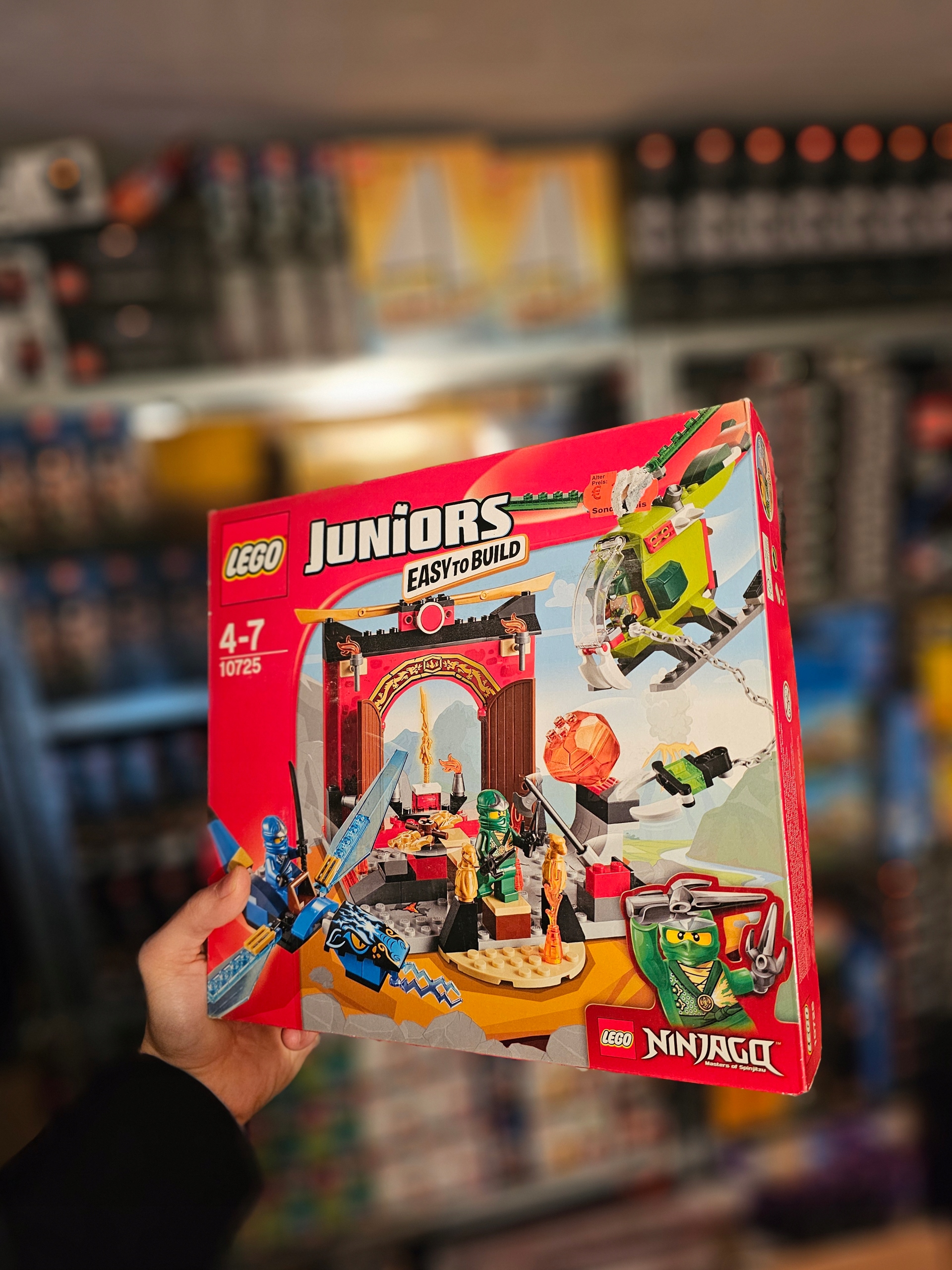 Klocki LEGO Juniors Zaginiona świątynia 10725 USZKODZONE OPAKOWANIE