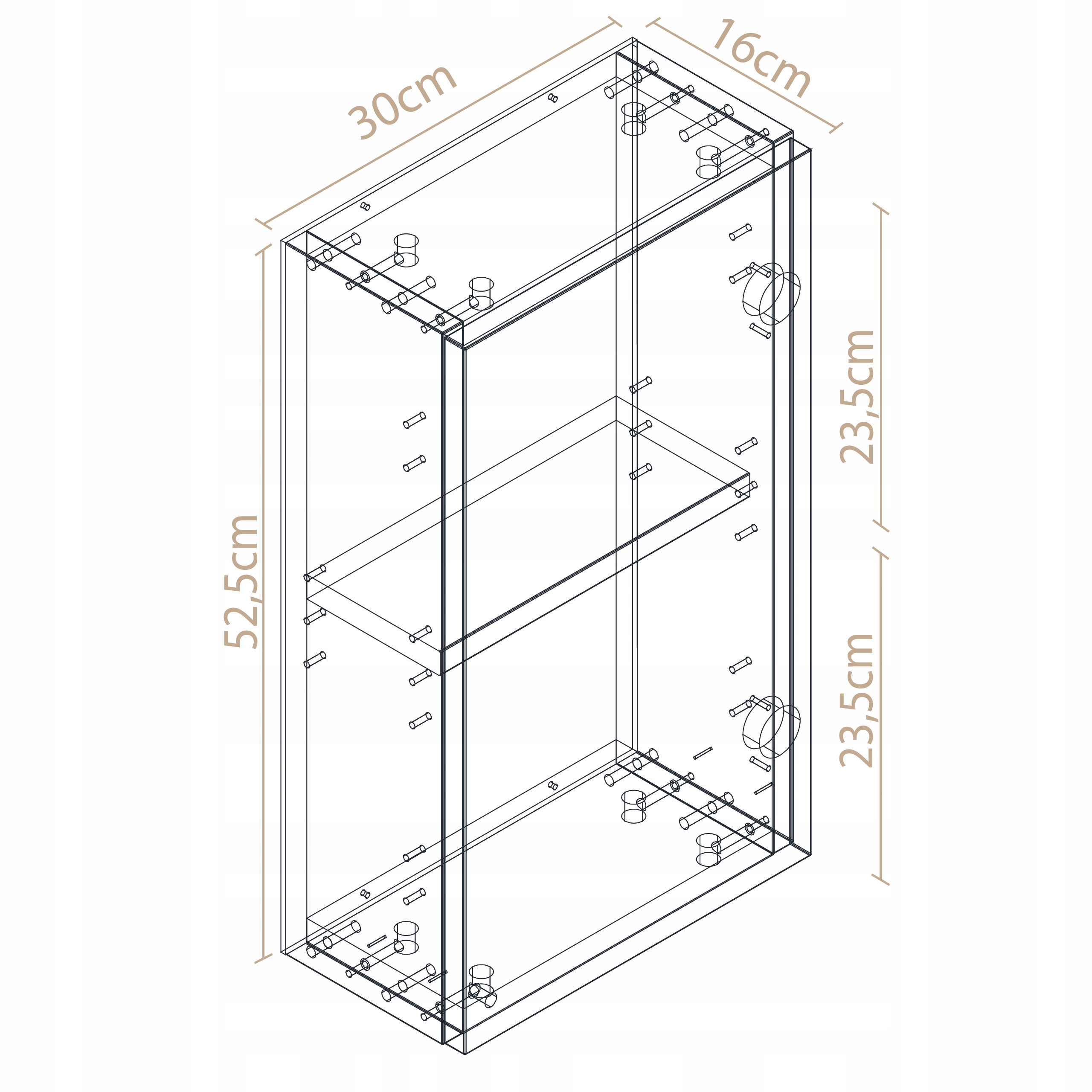 Specyfikacja szafki łazienkowej