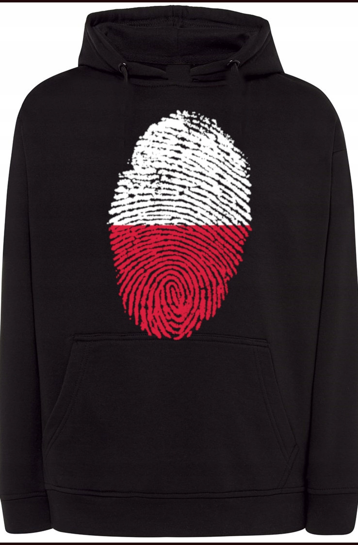 Polská vlajka mikina s kapucí vel. L