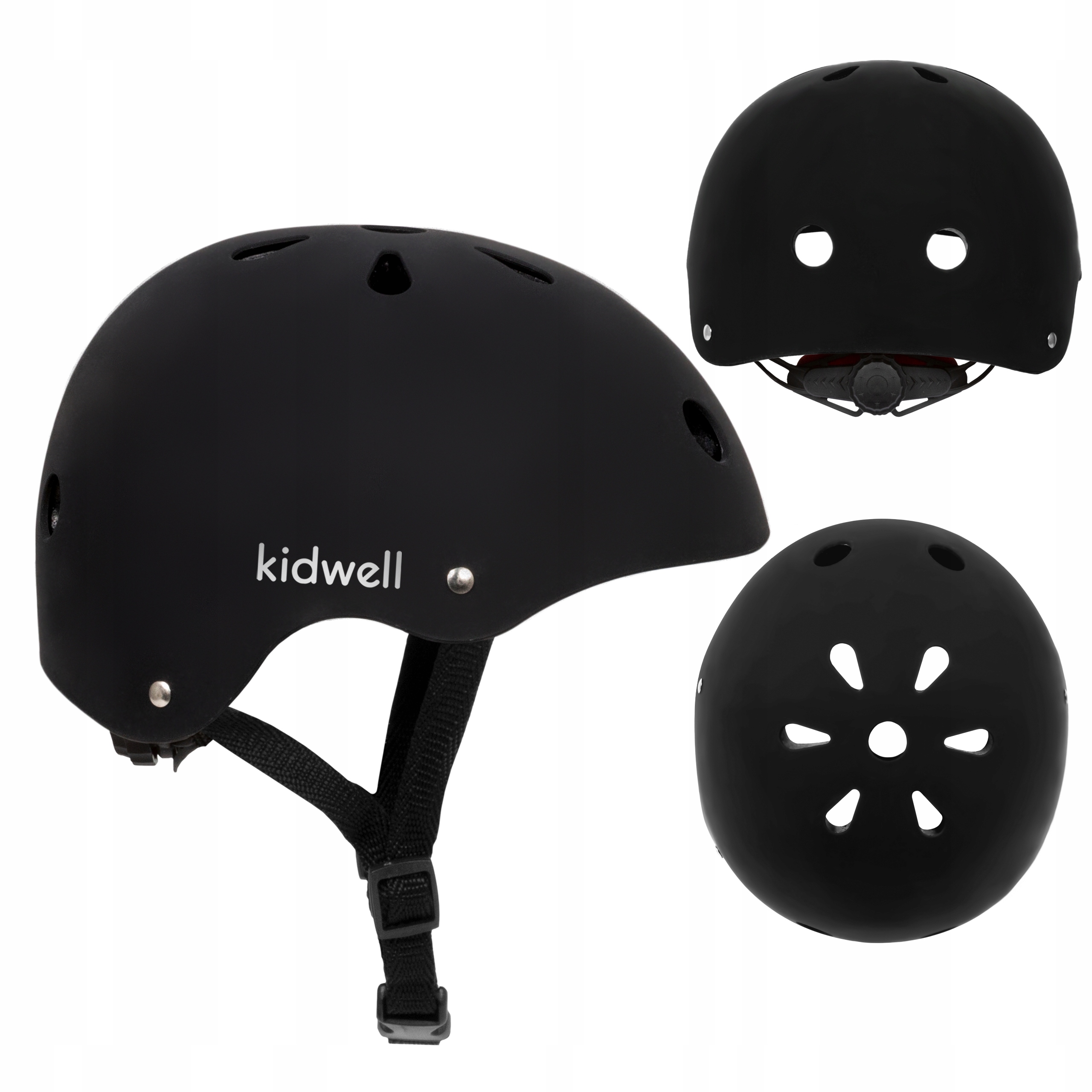 KASK DLA DZIECKA ROWEROWY NA HULAJNOGĘ DZIECIĘCY REGULOWANY 48-52cm