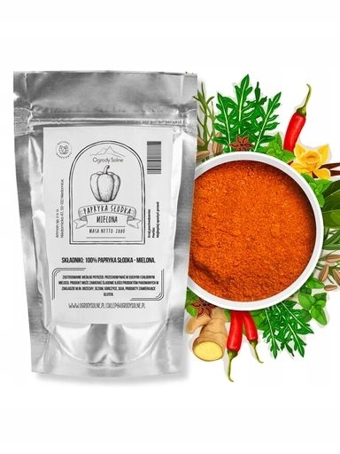 Levně 7x Ogrody Solne Koření Paprika sladká 200 g vysoké kvality