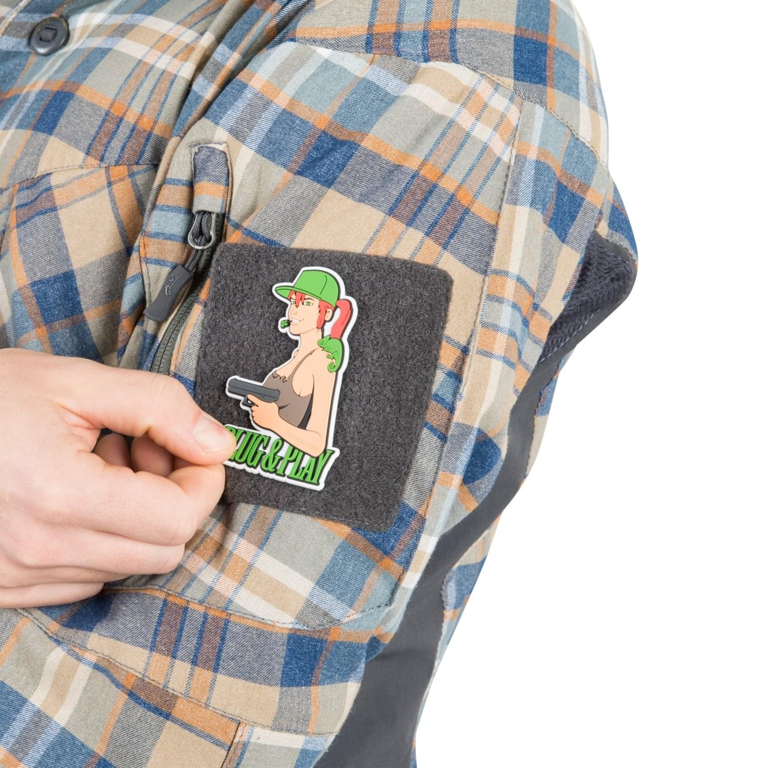 Koszula Helikon MBDU Flannel Shirt Ruby L Kolekcja Patrol Line