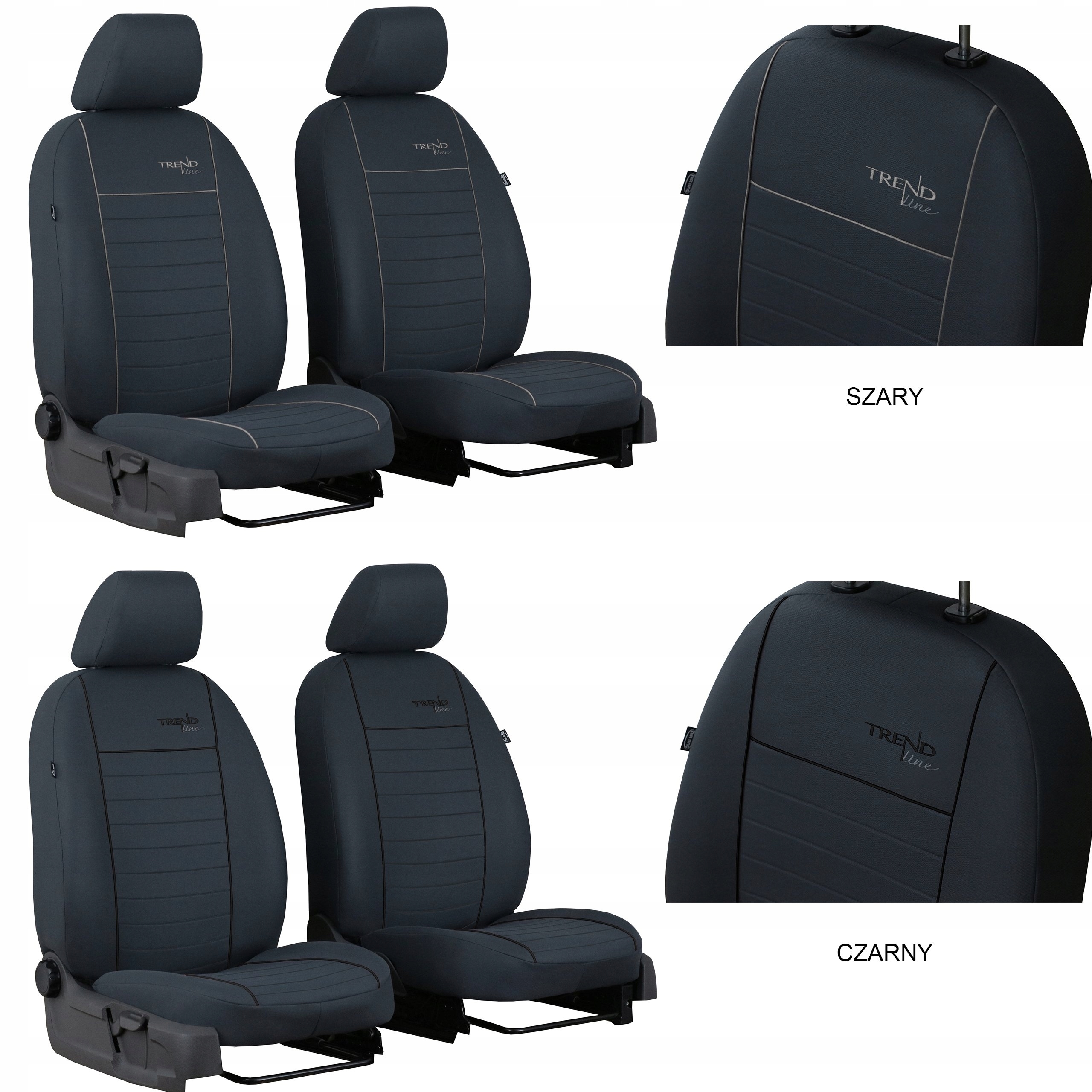 POKROWCE MIAROWE PRZODY do FIAT DOBLO MAXI 4 Producent Pok-ter