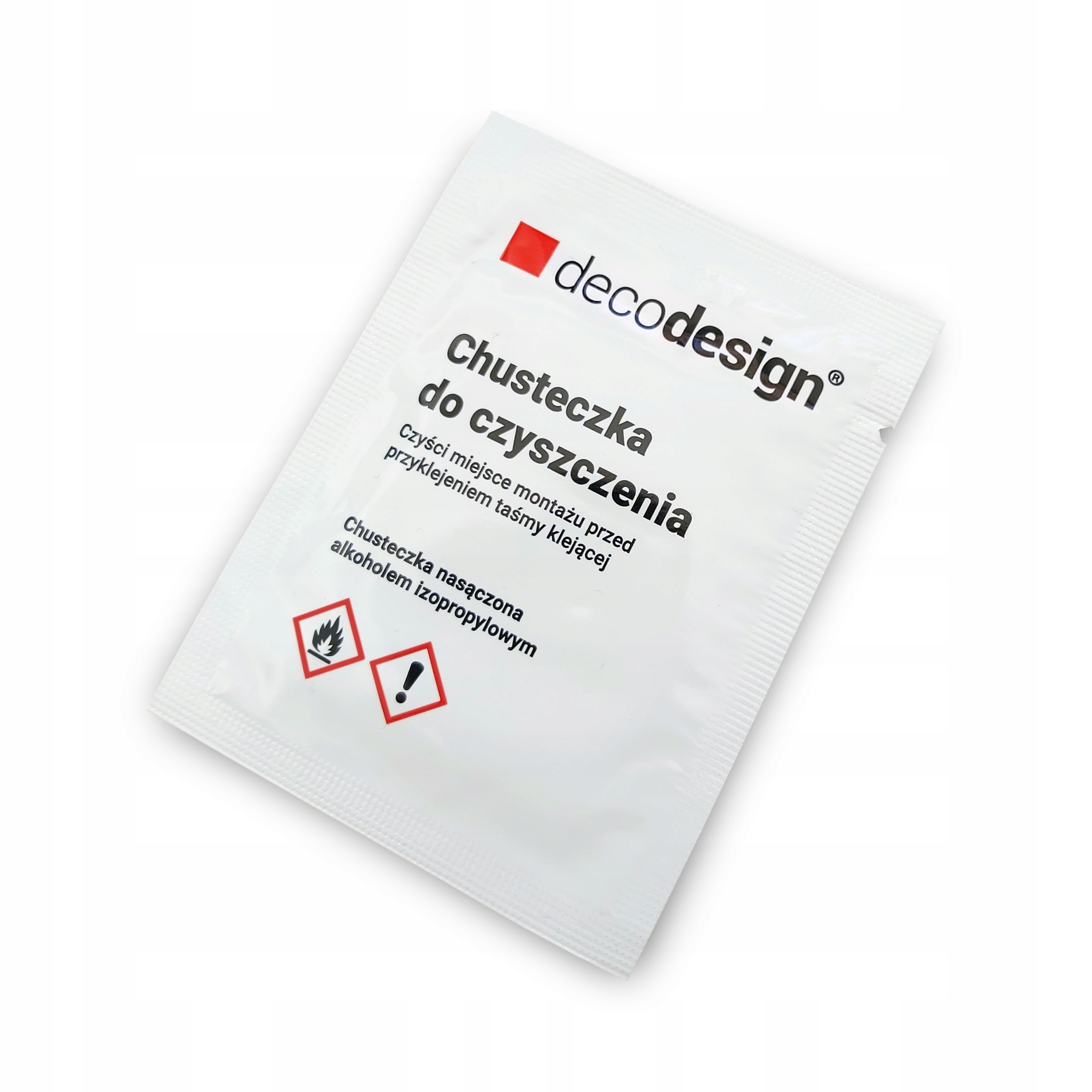 Chusteczka do odtłuszczania ramy okiennej