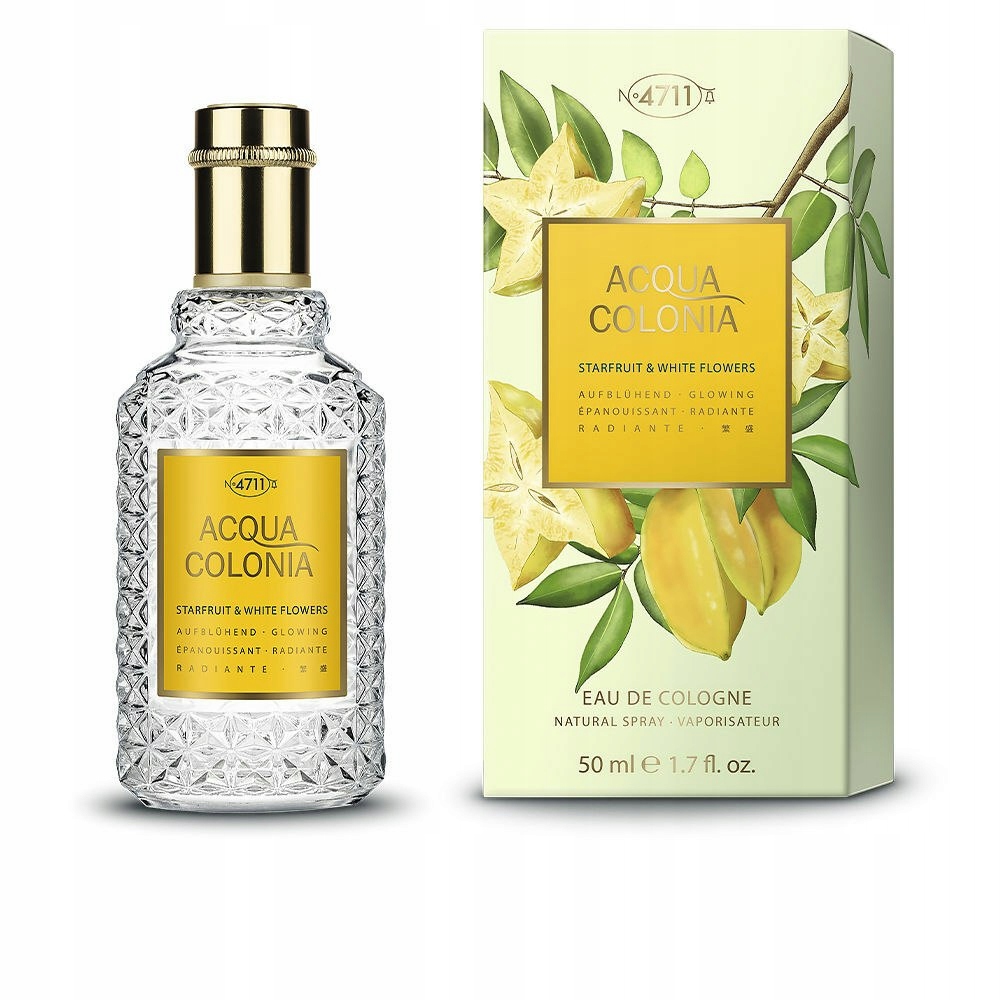 Parfém Unisex 4711 Acqua Colonia Edc 50 ml Karambola Bílé květy