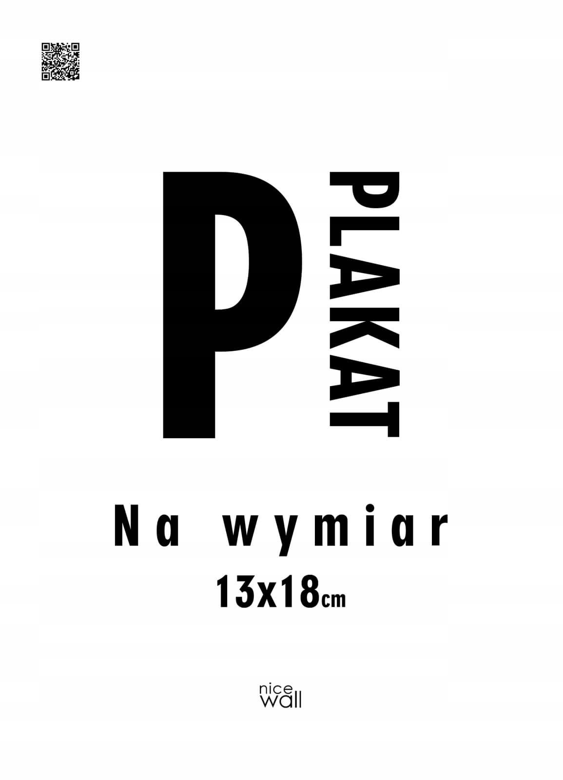 

Plakat na wymiar 13x18 cm Wydruk cyfrowy 200g/m2