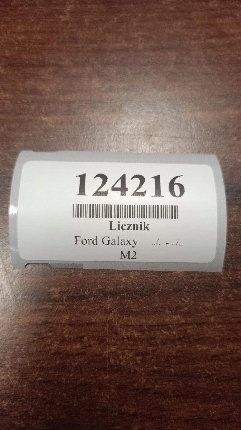 FORD GALAXY MK1 1.9 TDI dials 7M5920840P