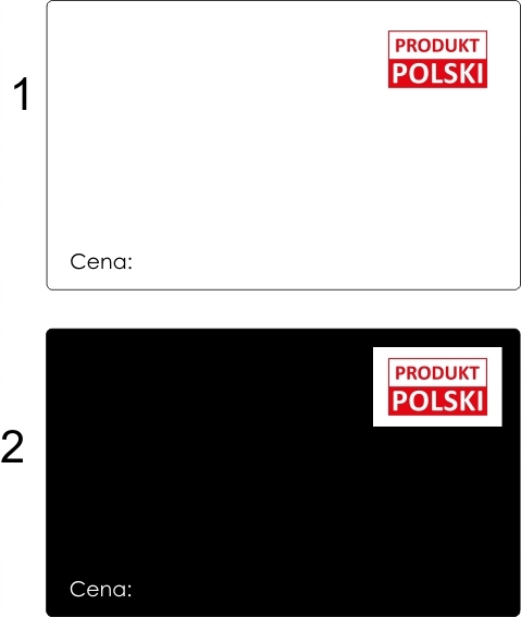 

Cenówki Laminowane Produkt Polski Szpilki 40szt
