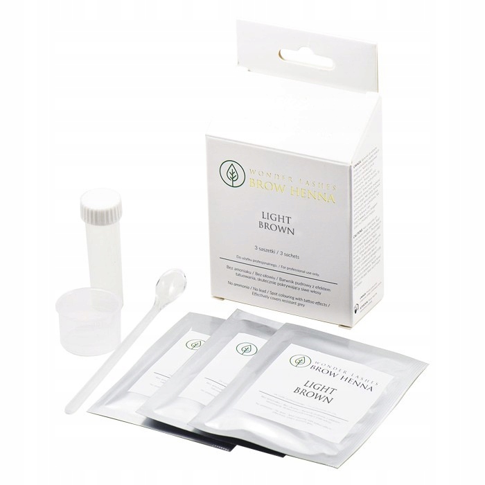 Wonder Brow Henna Světle Hnědá