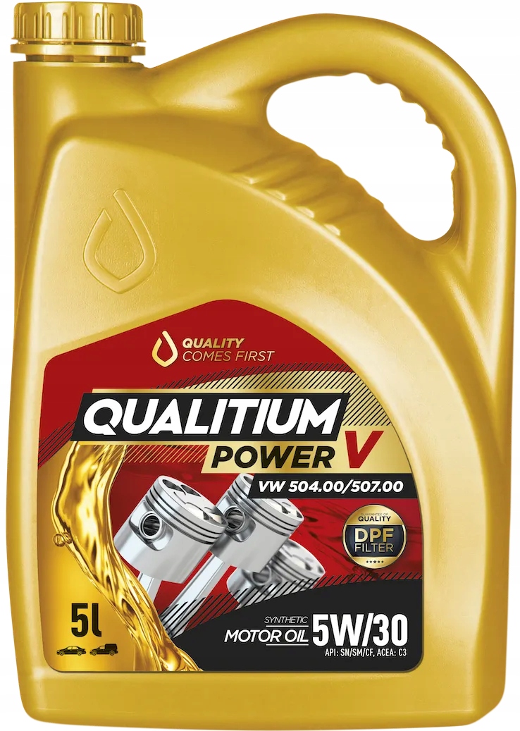 Olej 5W30 Power V 504/507.00 5L Qualitium