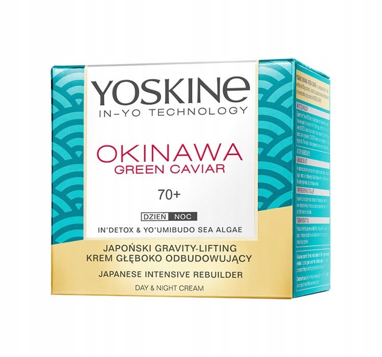 

Yoskine krem odbud. Okinawa Green Caviar 70+ 50ml