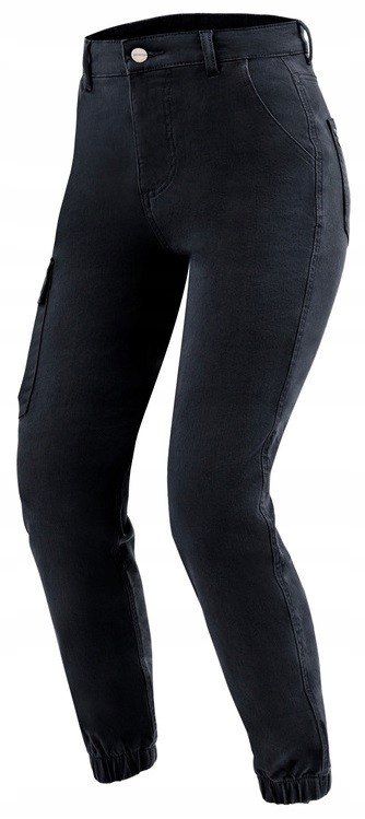 Dámske motocyklové džínsové nohavice Ozone Jane čierne 30/30