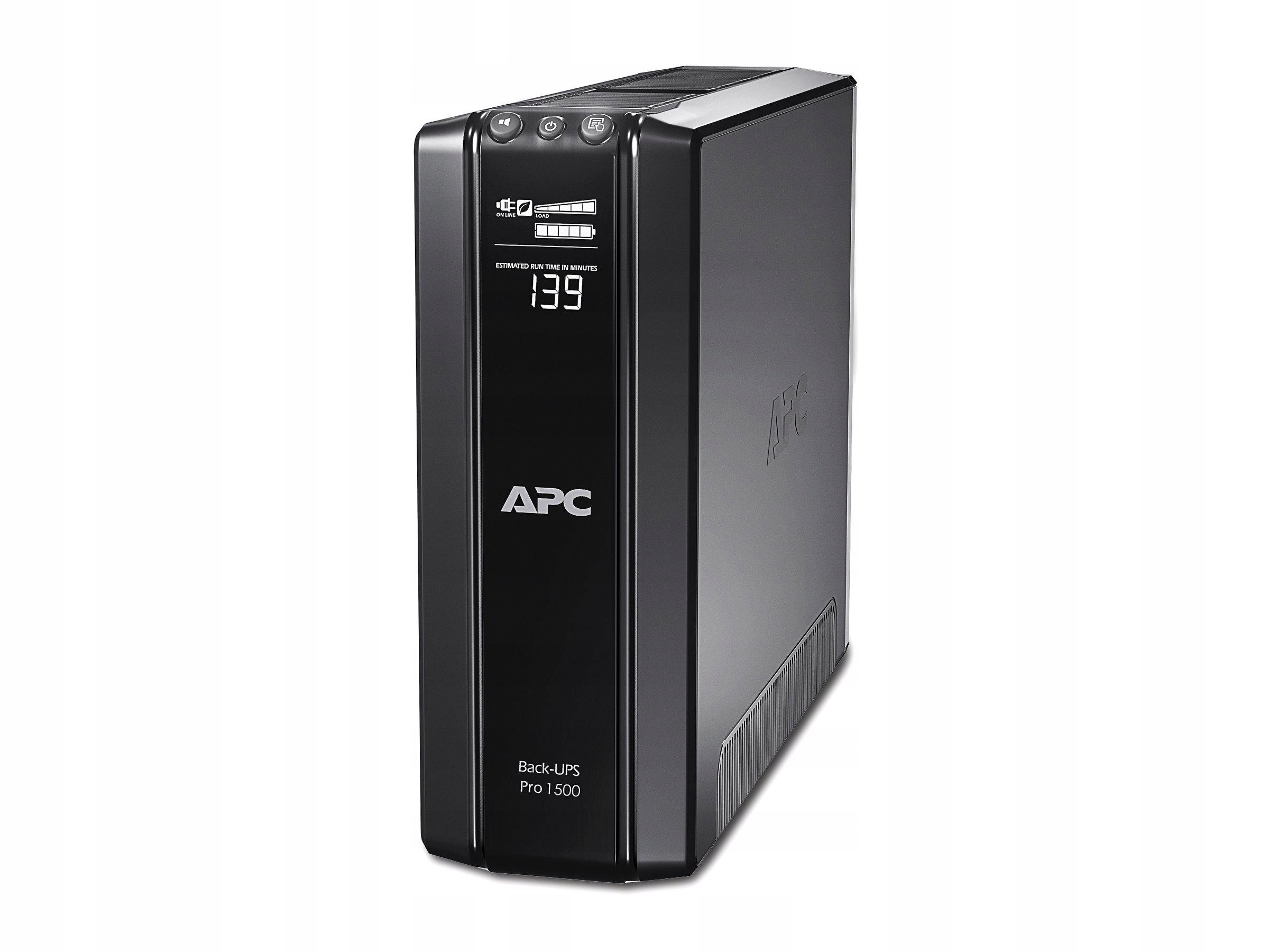 Apc BR1500G-FR Apc Power Saving Back-UPS Rs 1500 230V Cee 7/5, Fr/pl