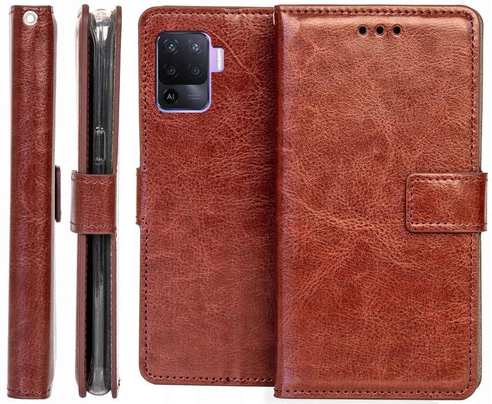 

Etui Portfel Do Oppo Reno 5 Lite Szkło 9H