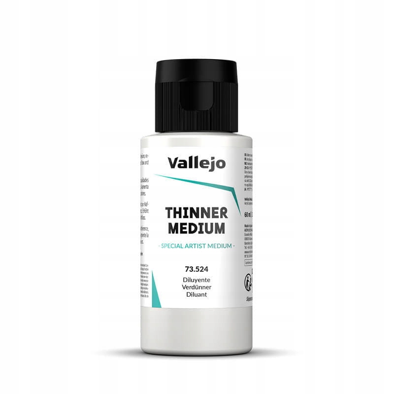 Rozcieńczalnik 73.524 Thinner Medium, Vallejo, 60 ml