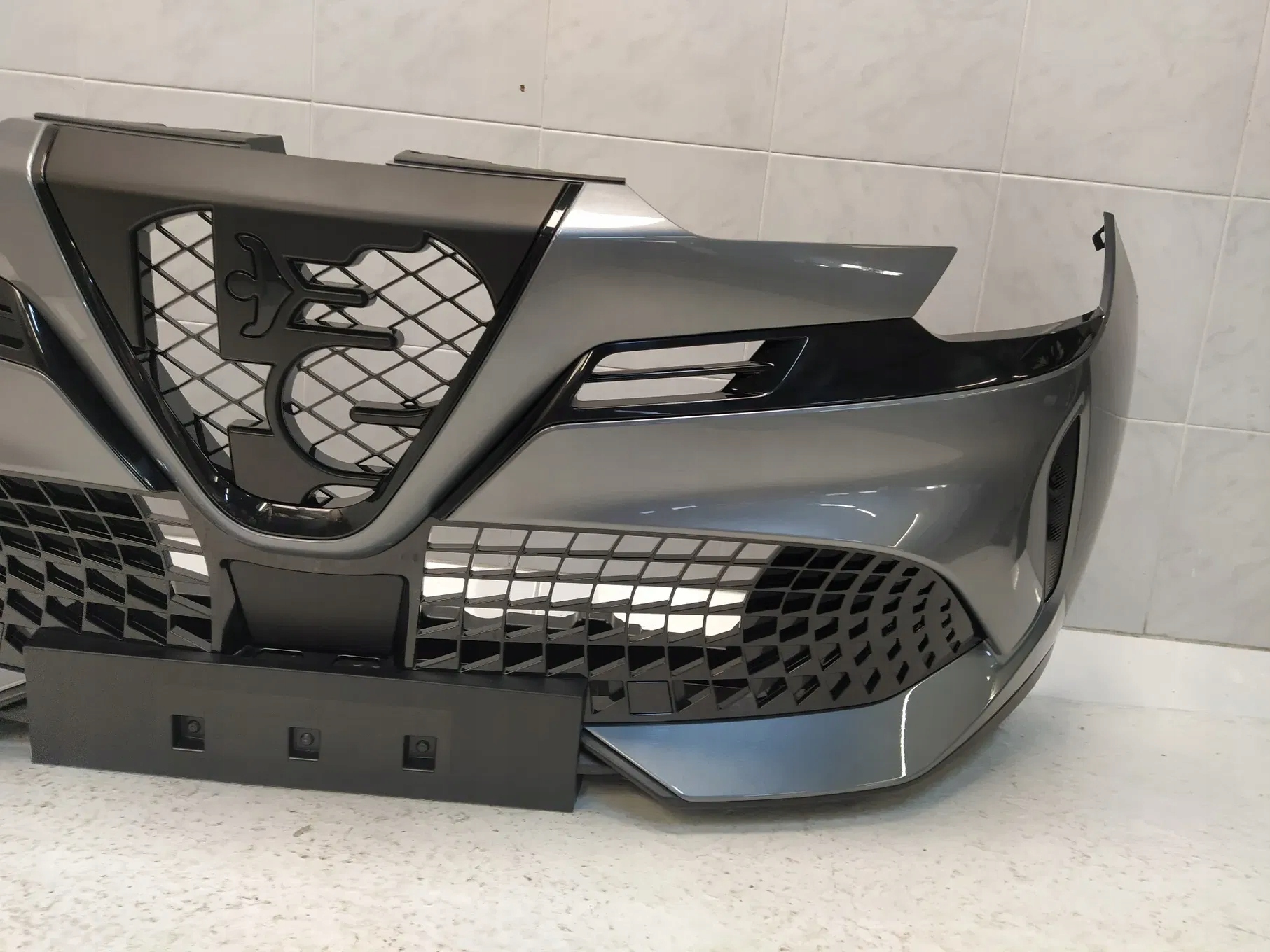 ALFA ROMEO JUNIOR 24- bumper front front grill KRATKI KPL original