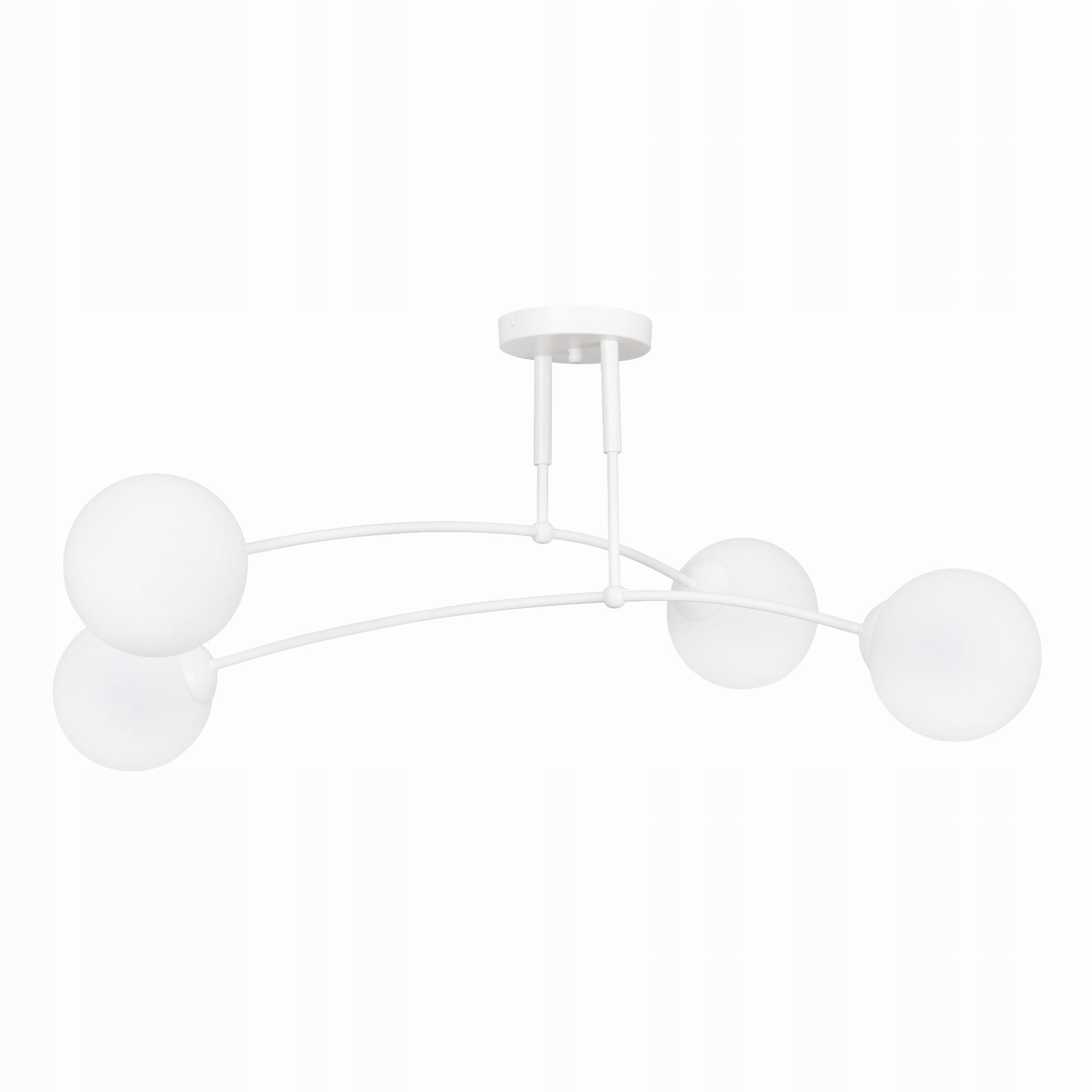 

Lampa Sufitowa Emibig 4xE14 40W Pregos 4 White