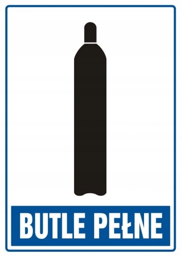 

Butle pełne znak tabliczka 14,8x21 Pcv