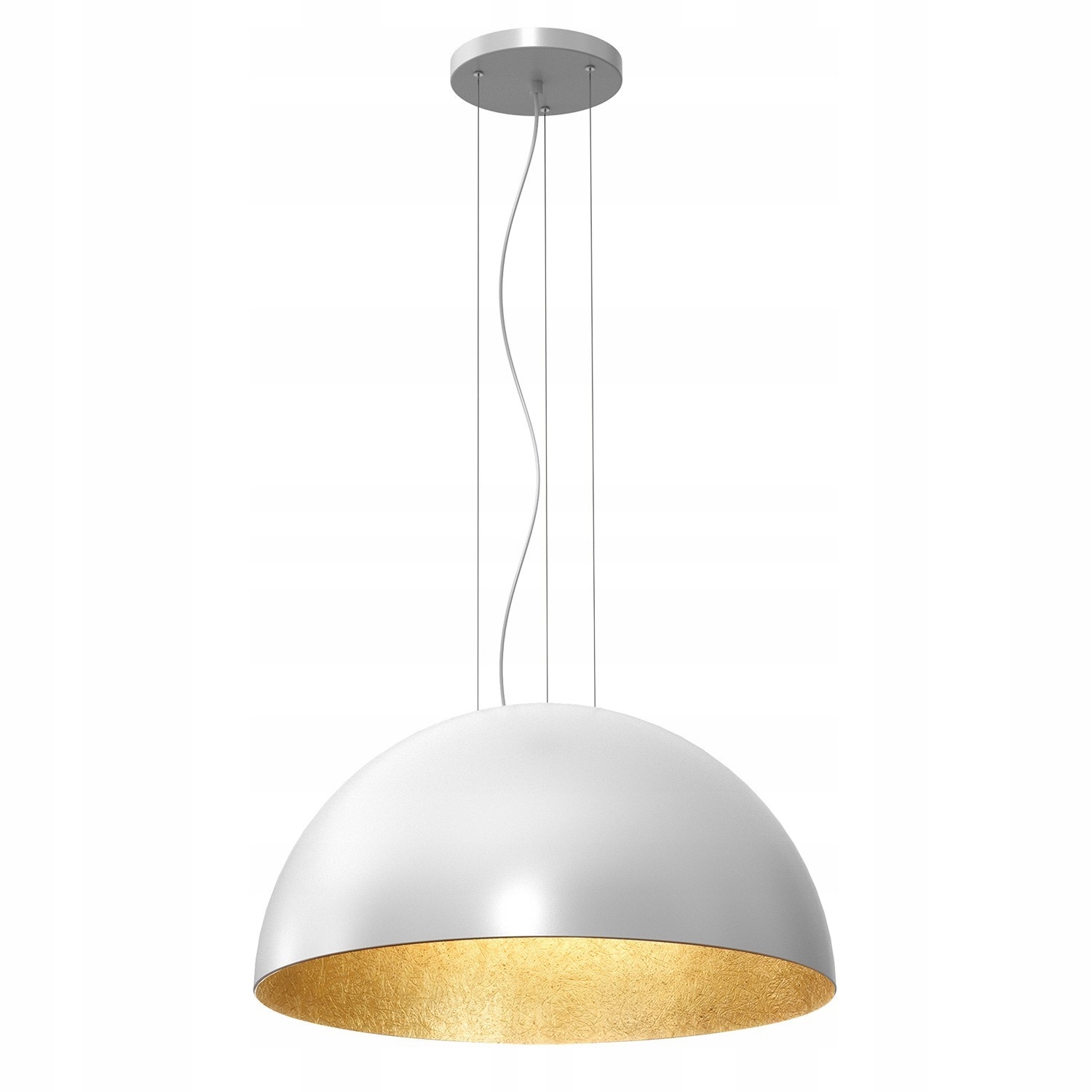 Závěsná Lampa Luminex Compo 1682 Bílá Zlatá