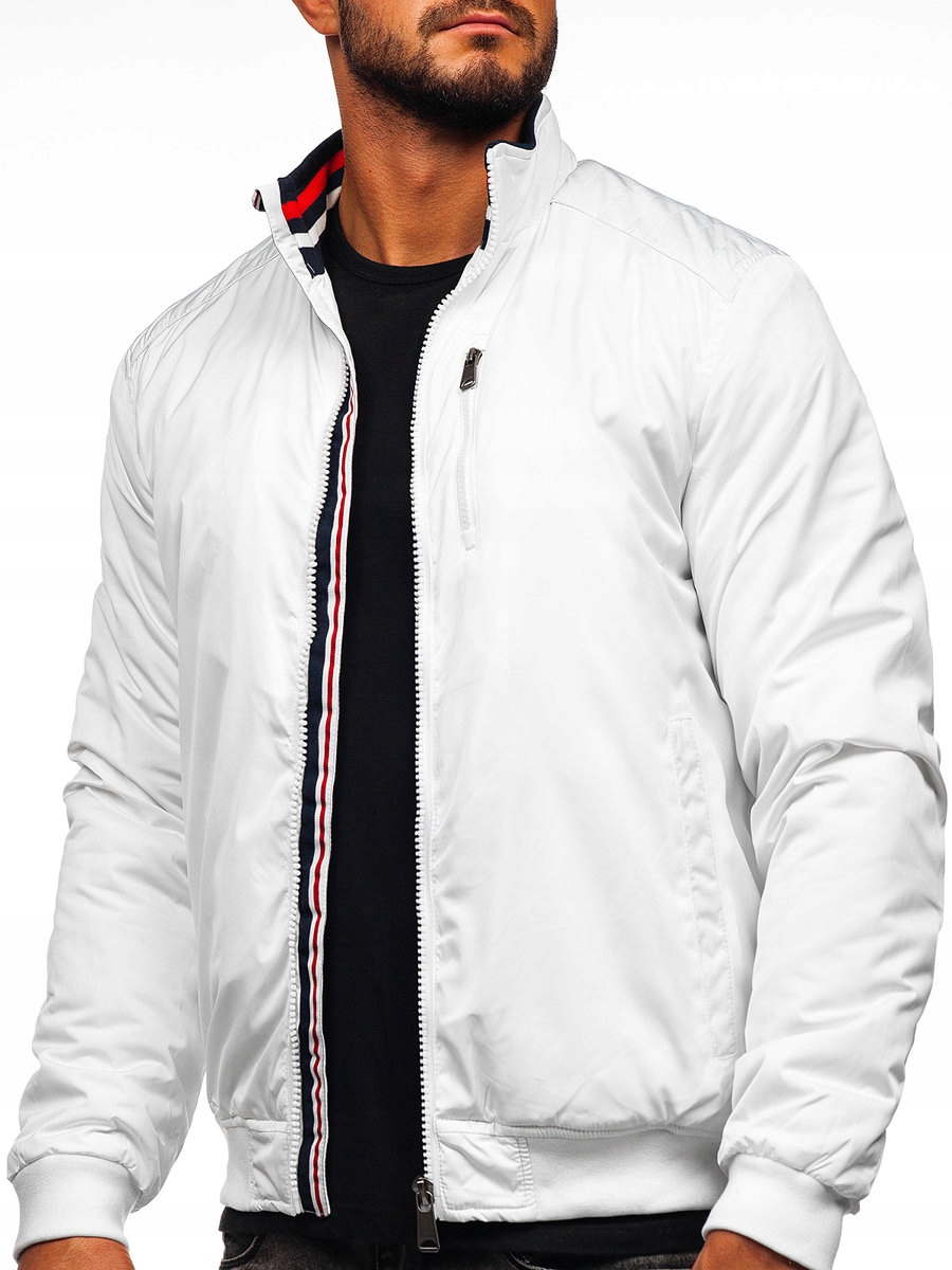 

Kurtka Męska Przejściowa Biała 1907 Denley_xl