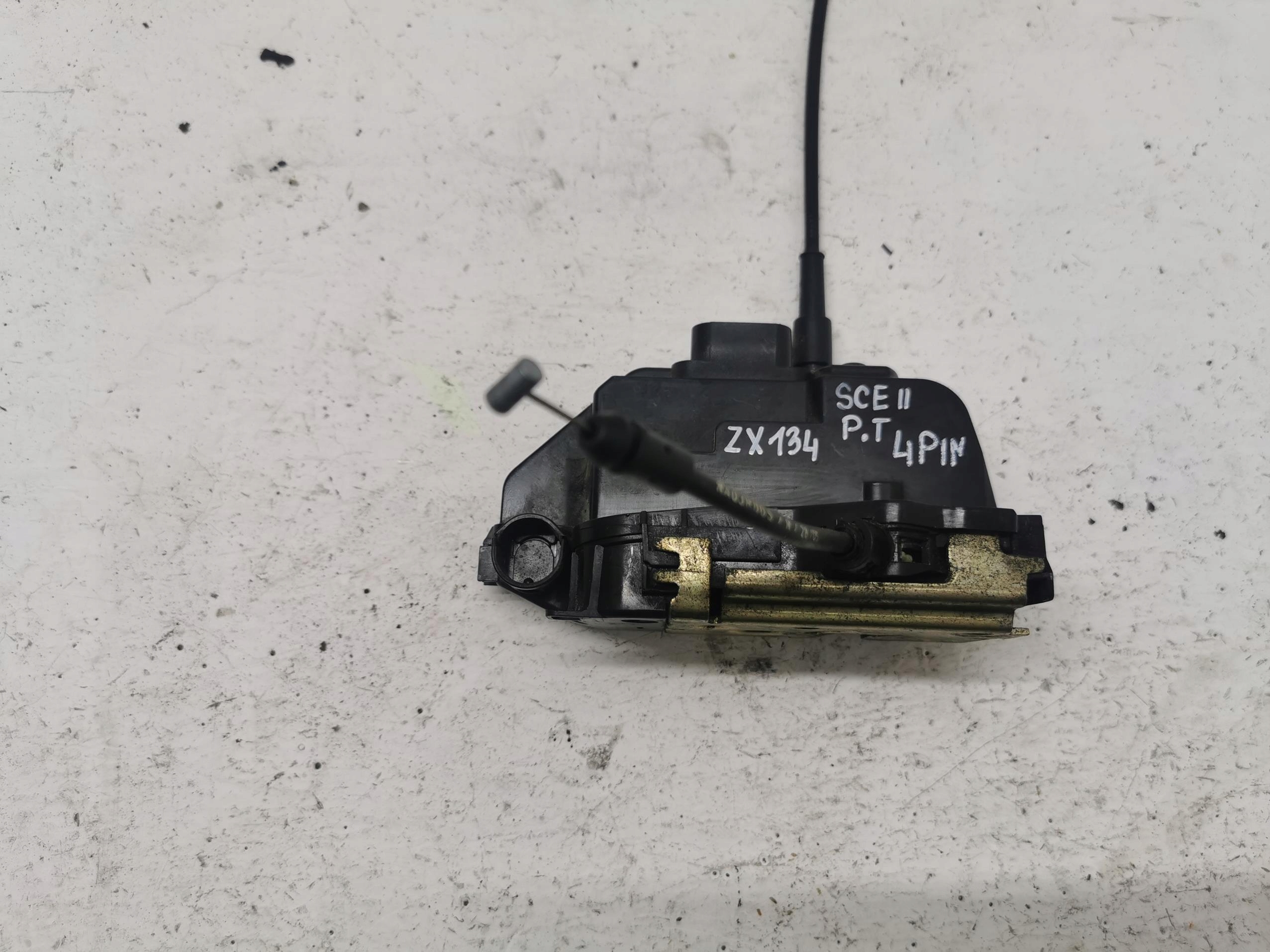 lock door right rear part RENAULT SCENIC II 6 PIN