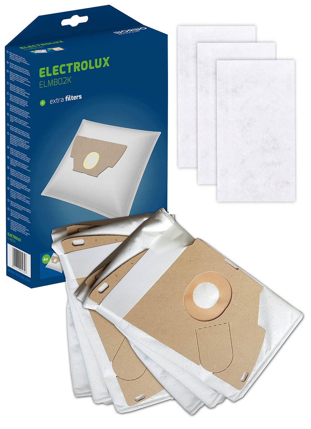 

12x Worki Odkurzacza Electrolux Z1130 Mondo
