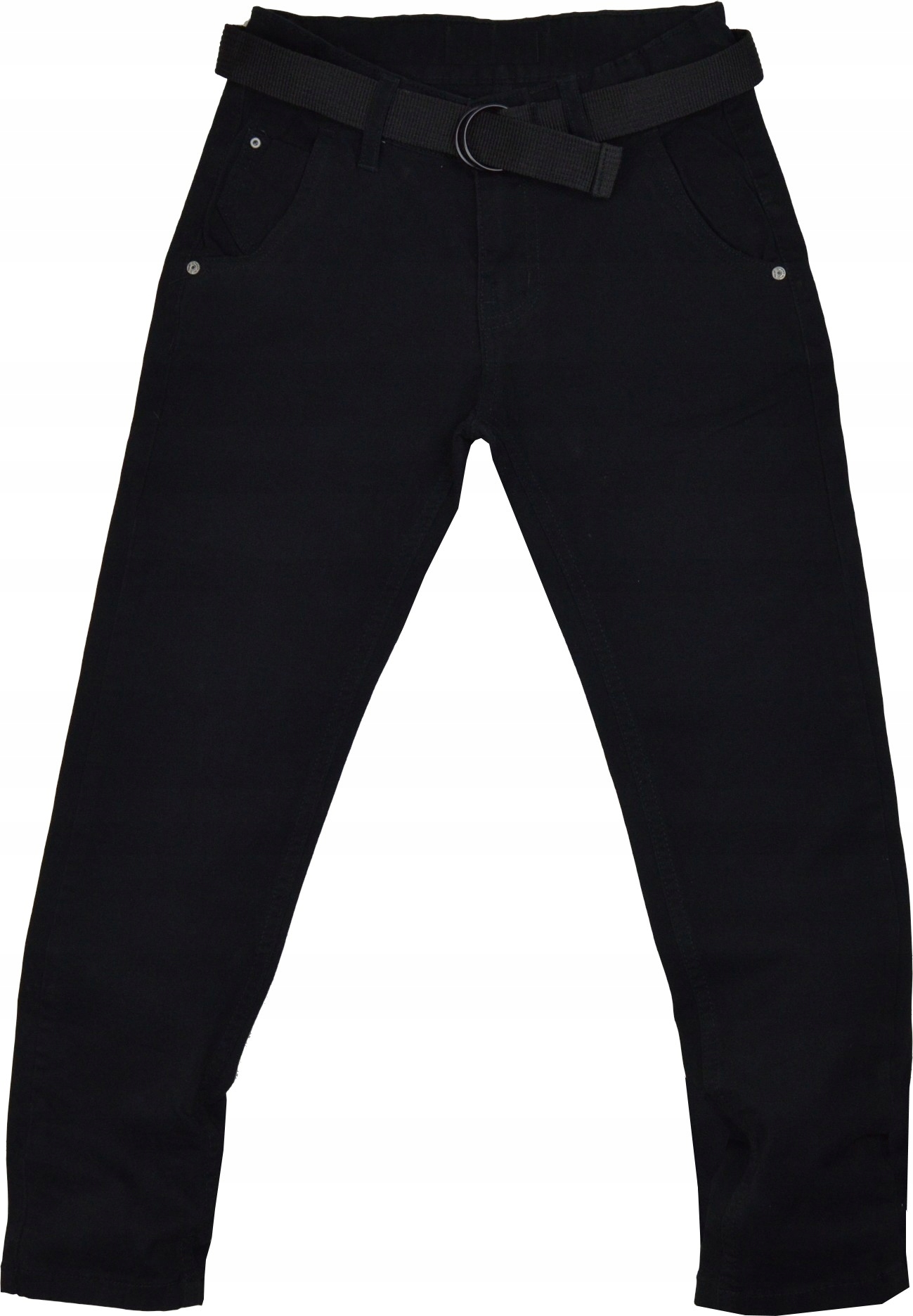 STYLE WEAR wizytowe SPODNIE BLACK 158cm