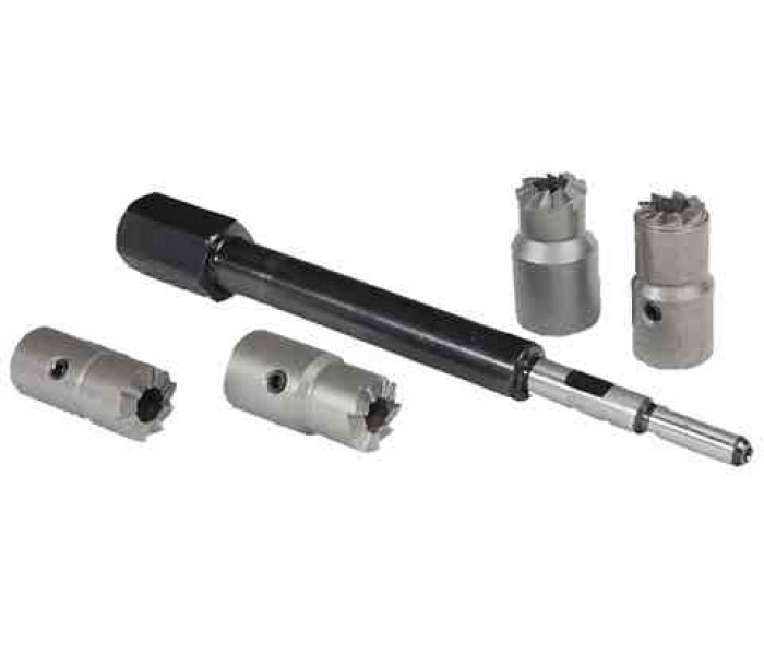 Sada 4 fréz pro vstřikovače dieselů, průměr 17 mm, délka 175 mm