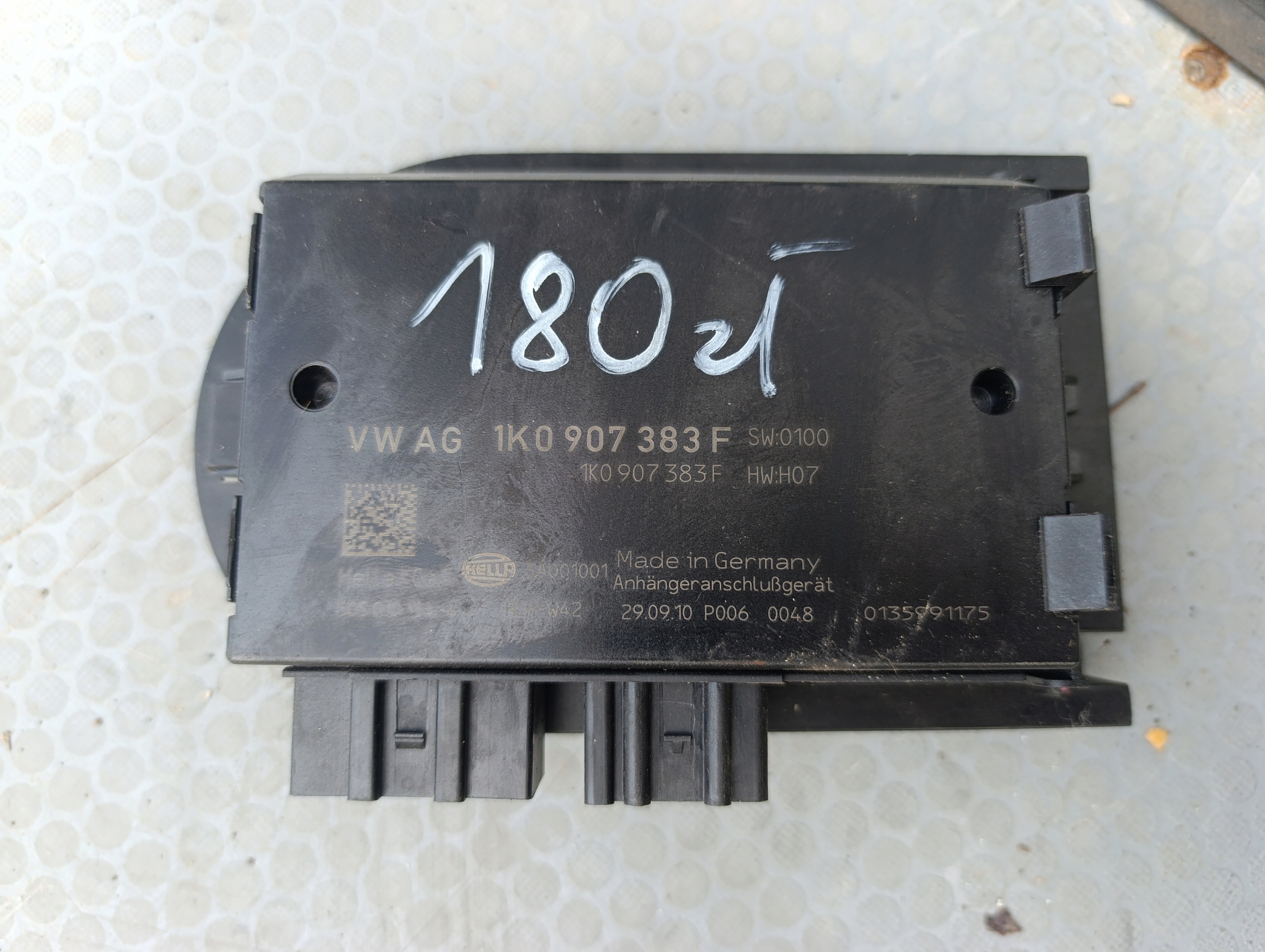 VW T5 MODUŁ STEROWNIK HAKA 1K0907383F