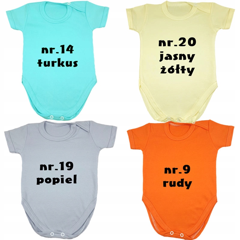 Body KRÓTKI RĘKAW 100% bawełna POLSKIE 116 cm Marka Agmax