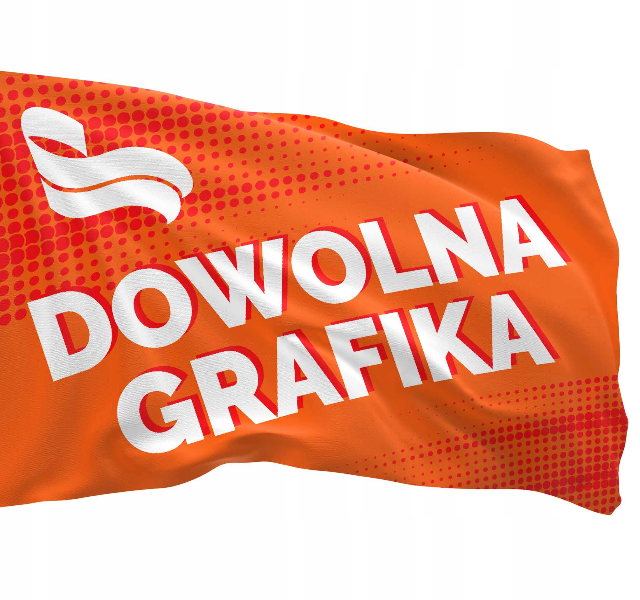 Mocna Flaga reklamowa firmowa 200x100cm + PROJEKT Marka Studioflag