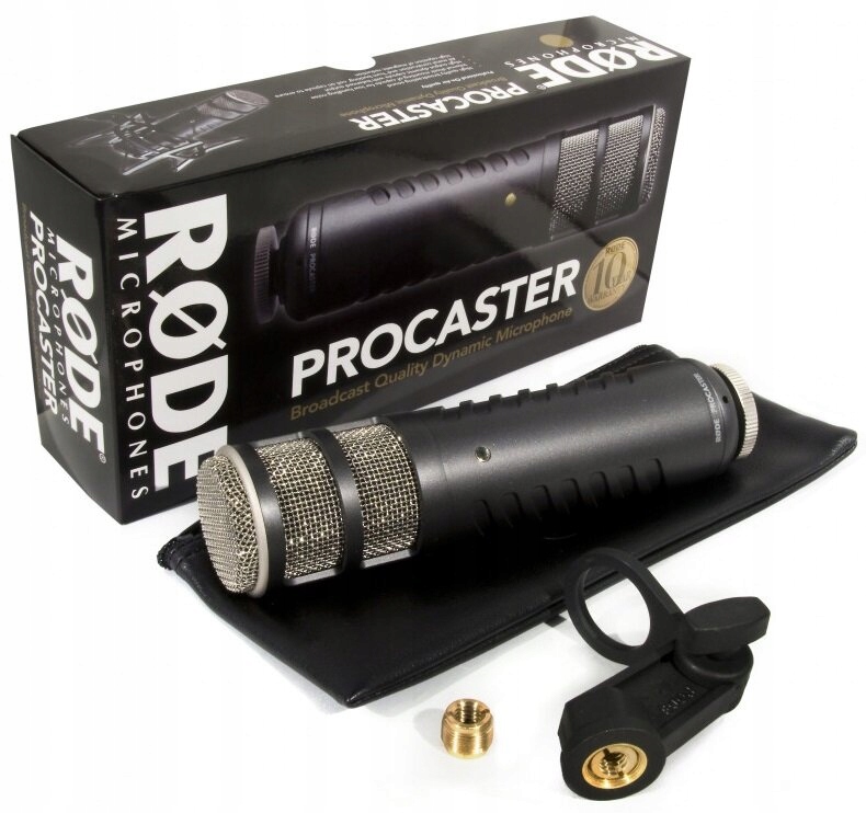 Mikrofon streamingowy RODE Procaster Rodzaj dynamiczny