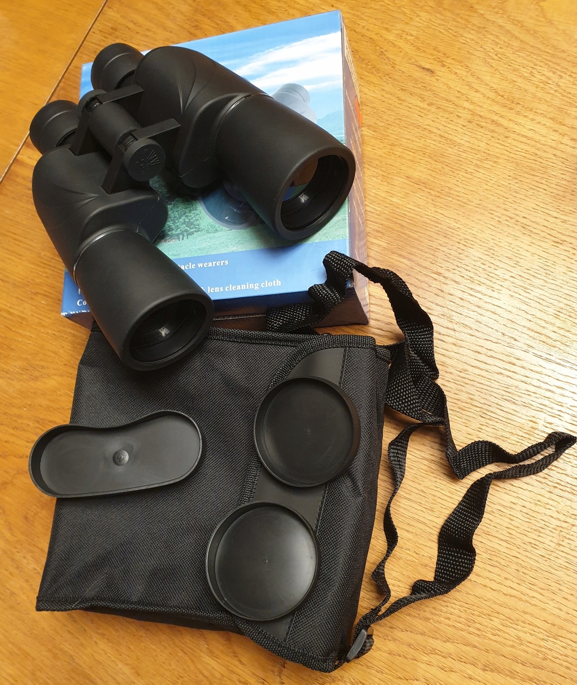 LORNETKA FIRMOWA 10X50mm FIXED FOCUS BINOCULARS PRO ETUI 0621