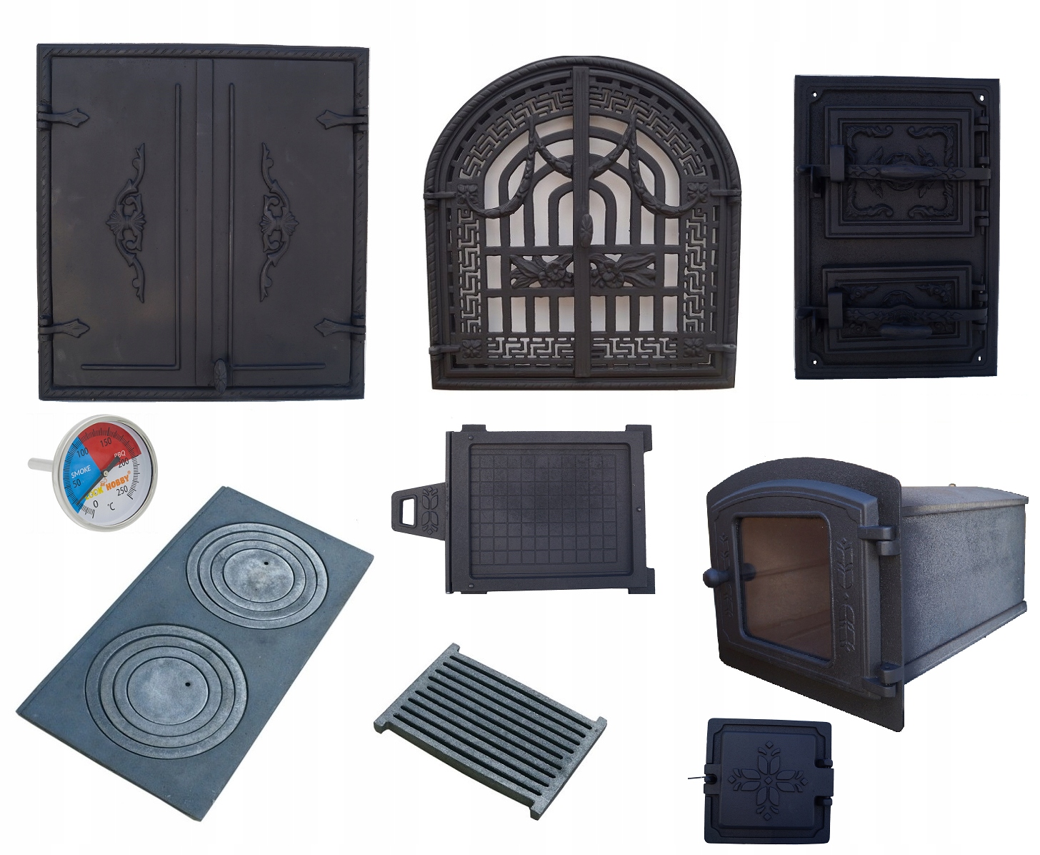 drzwiczki żeliwne do wędzarni pieca chlebowe Z4Ż