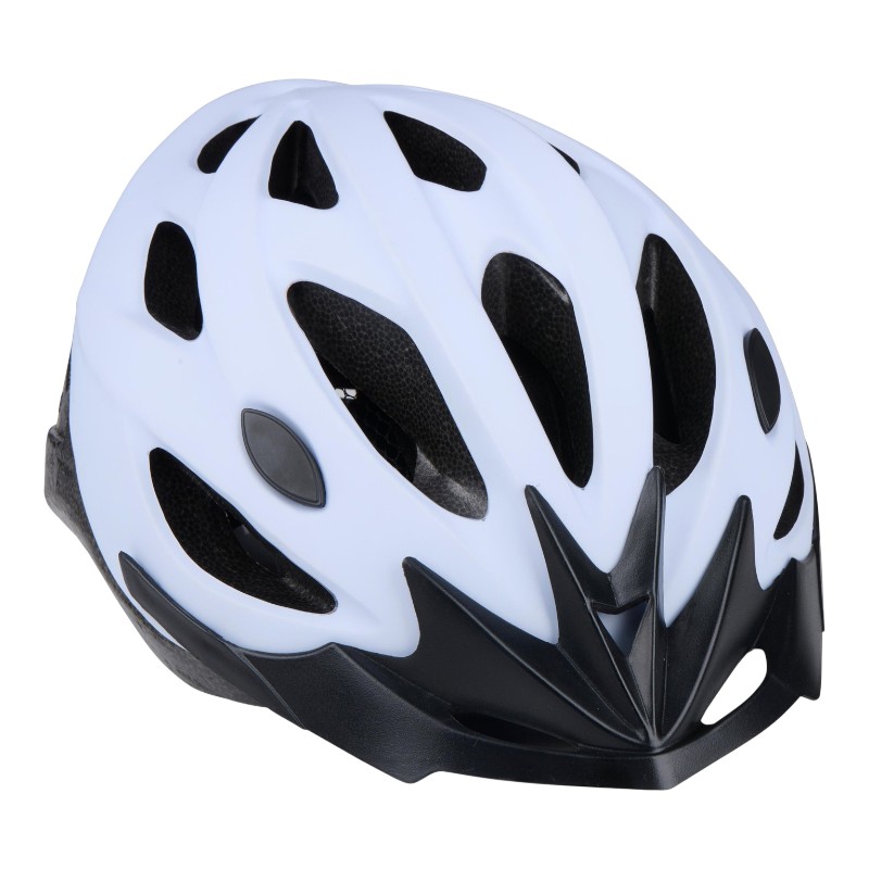 Dunlop Kask rowerowy Mtb regulowany rozmiar L 58-61 cm (Biało-Czarny)