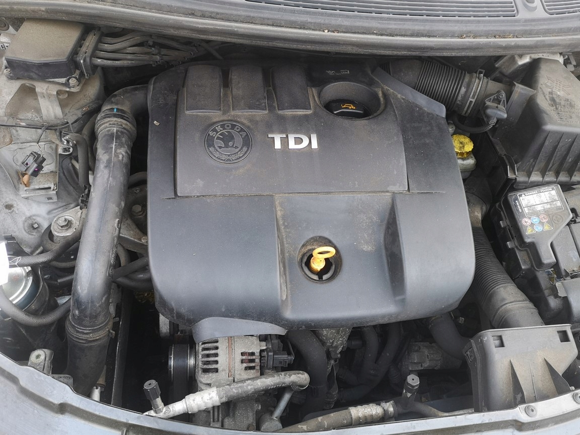 A6510108512 - FABIA II IBIZA POLO 1.4 TDI ДВИГАТЕЛЬ BNM В СБОРЕ