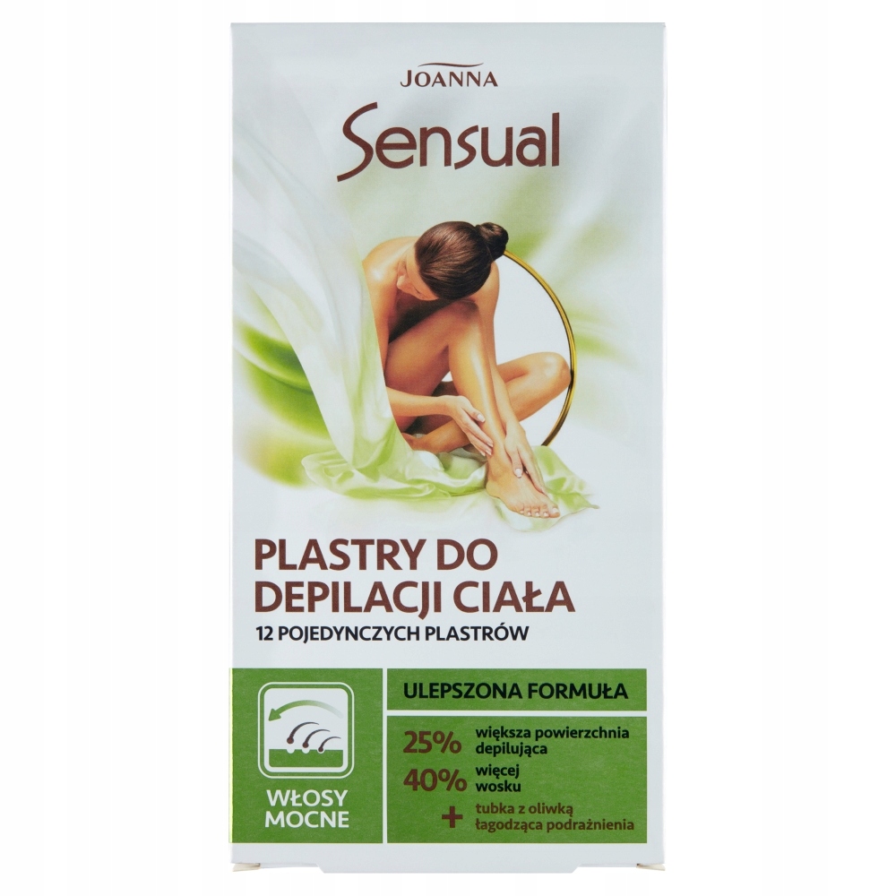 

Joanna Sensual plastry do depilacji ciała 12szt
