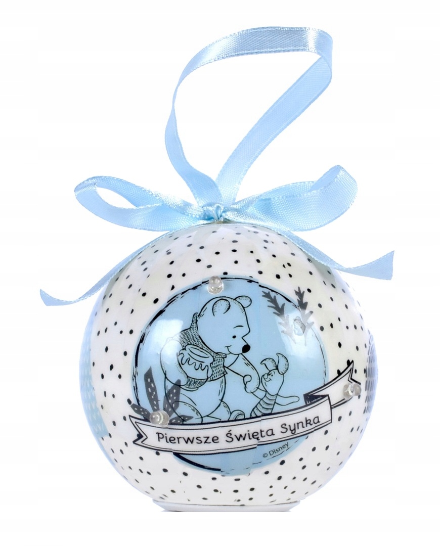 

Bombka Na Choinkę Led Nietłukąca Pierwsze Święta