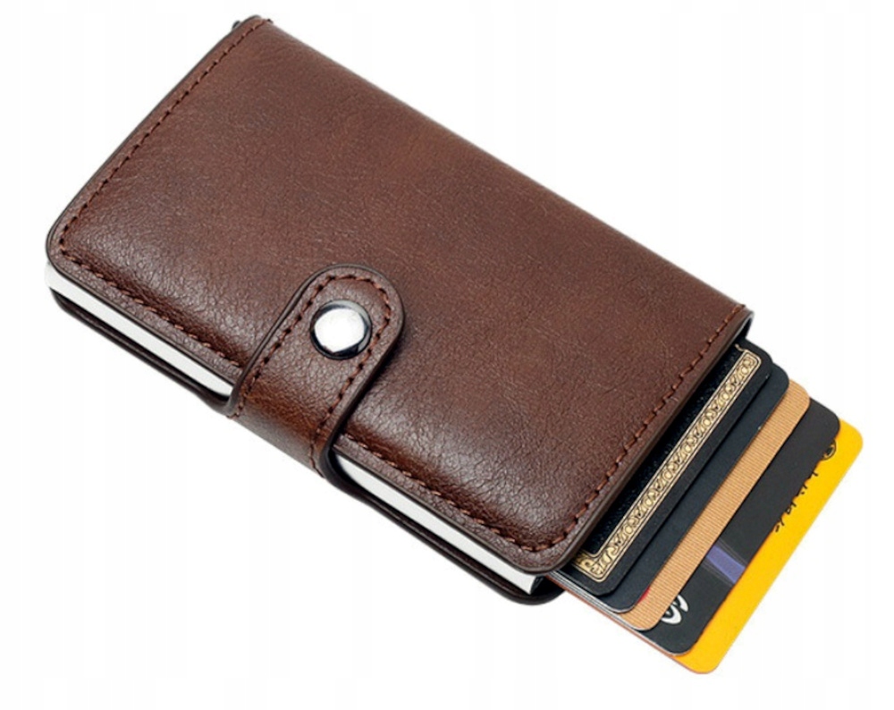 

Automatyczne Etui Na Karty Wysuwane portfel Rfid