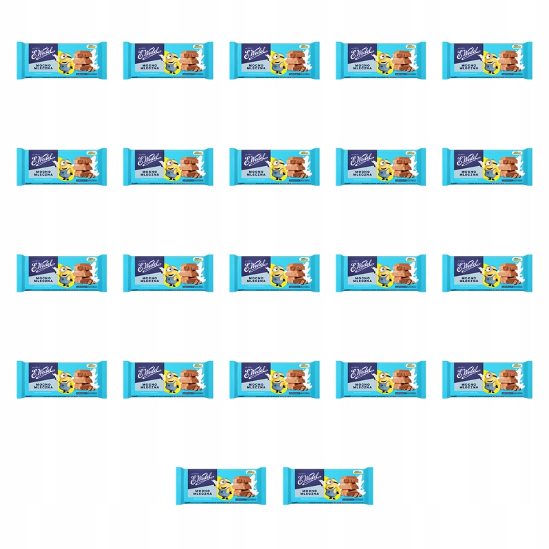 E.Wedel Czekolada Mocno Mleczna 80g X22