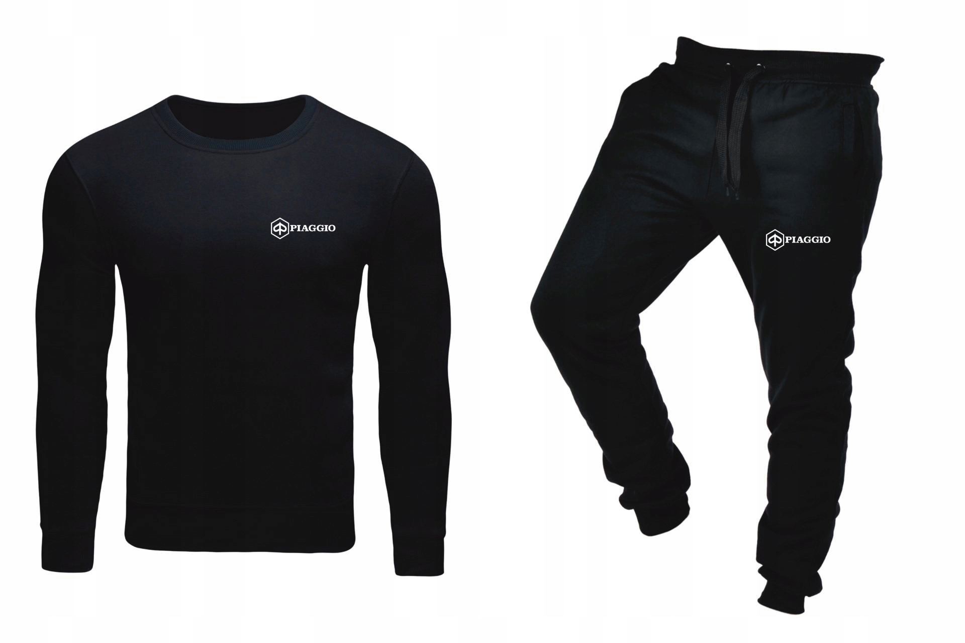 Tepláková Souprava Teplákovka Bez Kapuce Bez Kapuce Černá XXL